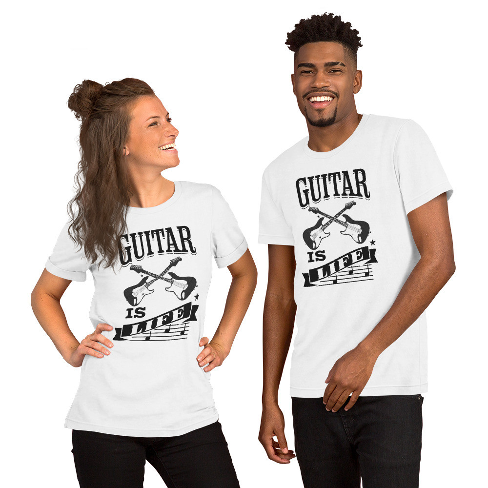 Guitar Is Life Unisex t-shirt